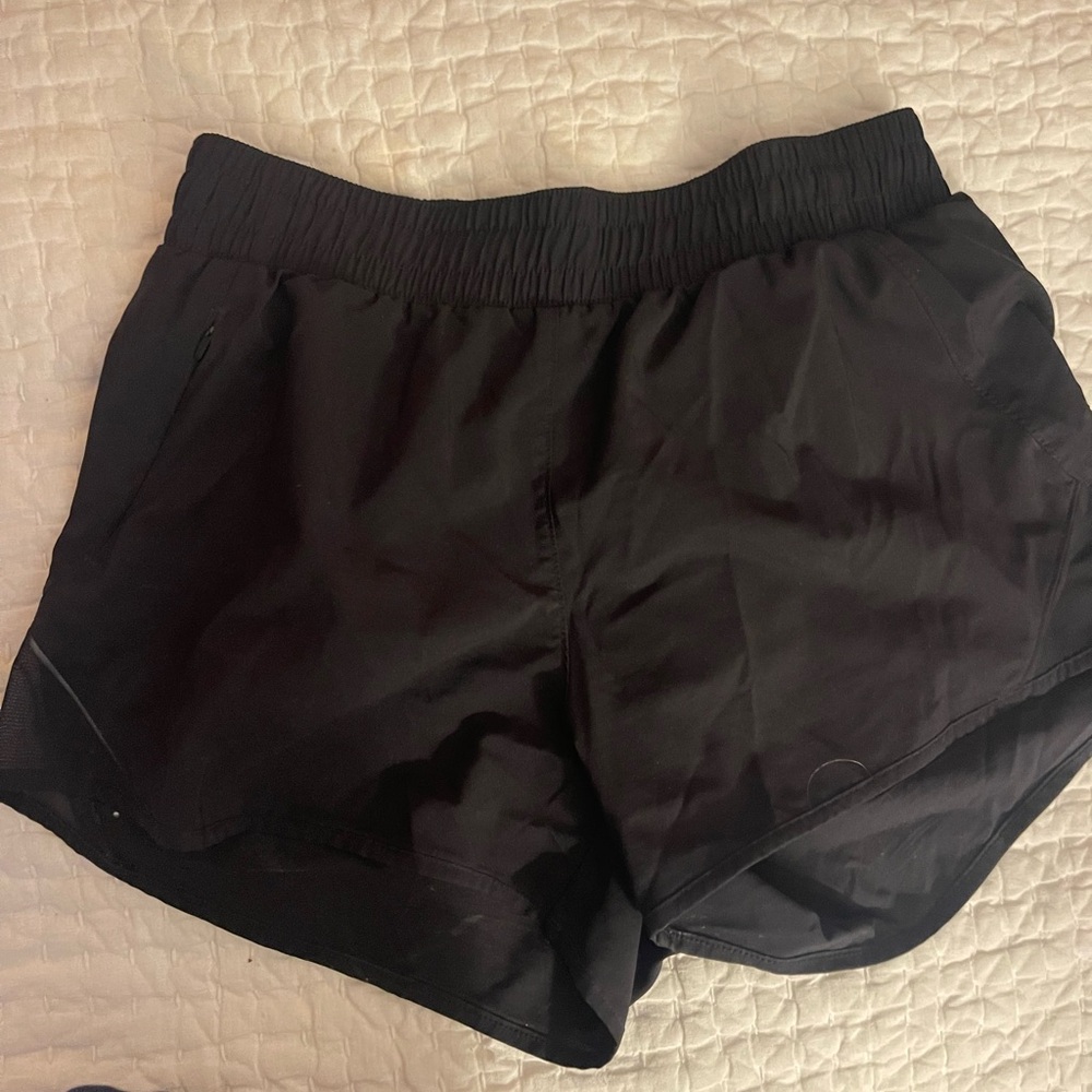 Women's Black Athletic Shorts